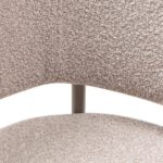 Polsterdatud tool MALUA beež buklee Söögilauatoolid, taburetid, pingid Homewell 18