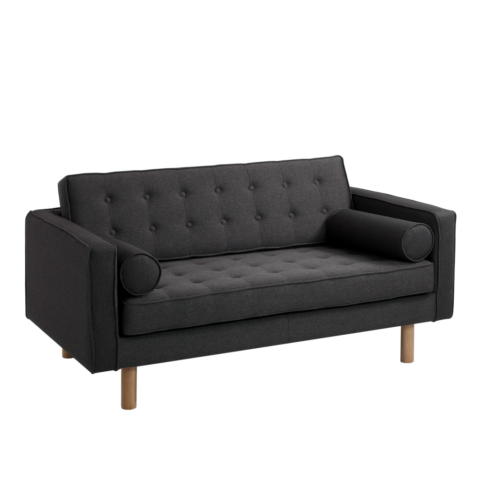 Kahekohaline diivanvoodi TOPIC WOOD Süsinik (et95) Naturaalne Diivanvoodid