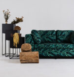 Lillepott PALMUS METALL 80x35x35 must Sisustus Homewell 11