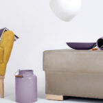 Tumba Pouf STABLE beež(rv16) naturaalne Elutoamööbel Homewell 17