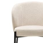 Helebeež söögitool GUSTO mustade jalgadega Söögilauatoolid, taburetid, pingid Homewell 12