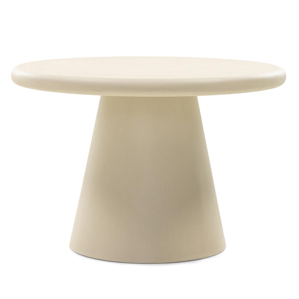 Kohvilaud 60 cm MESTRE ümmargune beež mikrotsement Elutoamööbel Kohvilaud 60 cm MESTRE ümmargune beež mikrotsement Elutoamööbel