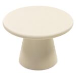 Kohvilaud 60 cm MESTRE ümmargune beež mikrotsement Elutoamööbel Homewell 11