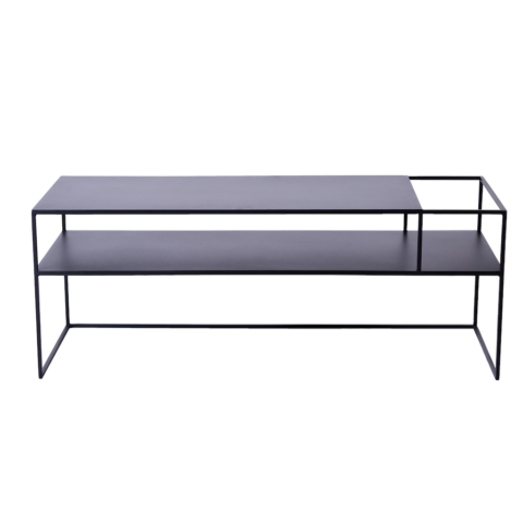 TV-alus RTV laud SENSO FLOWER metall 120×45 P must Elutoamööbel