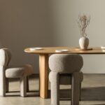 Söögilaud 200 cm MARIS ovaalne naturaalne tammevineer Söögilauad Homewell 10