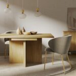 Pikendatav laud 140-200 cm ASH ristkülikukujuline Cremona Torro tamm Söögilauad Homewell 14