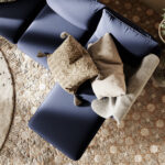 Nurgadiivan POSH P BLACK tint(et80) must Elutoamööbel Homewell 14