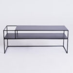 TV-alus RTV laud SENSO FLOWER metall 120×45 L must Elutoamööbel Homewell 11
