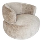 Beež pöördtool CORNEL ümarad kujundid Söögilauatoolid, taburetid, pingid Homewell 5