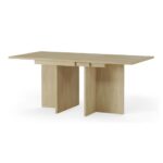 Pikendatav laud 140-200 cm ASH ristkülikukujuline Cremona Torro tamm Söögilauad Homewell 15