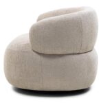 Pöördtool ORIEL helebeež ümarad kujundid Söögilauatoolid, taburetid, pingid Homewell 12