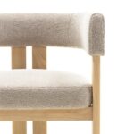 Söögitool HARRIS Puidust Kreemjas Boucle Söögilauatoolid, taburetid, pingid Homewell 12