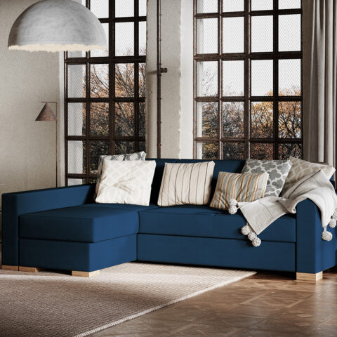 Nurgadiivanvoodi STABLE L aroonia (rv81) naturaalne Diivanvoodid