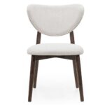 Beež/pähklipuust söögitool JULIETTE Söögilauatoolid, taburetid, pingid Homewell 9