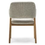 Polsterdatud tool LORA helehall buklee/tamm Söögilauatoolid, taburetid, pingid Homewell 15