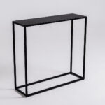 Konsoollaud Konsool JULITA METAL 921F must Elutoamööbel Homewell 12