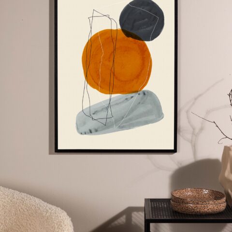 Kivide plakat Siseruumid Homewell