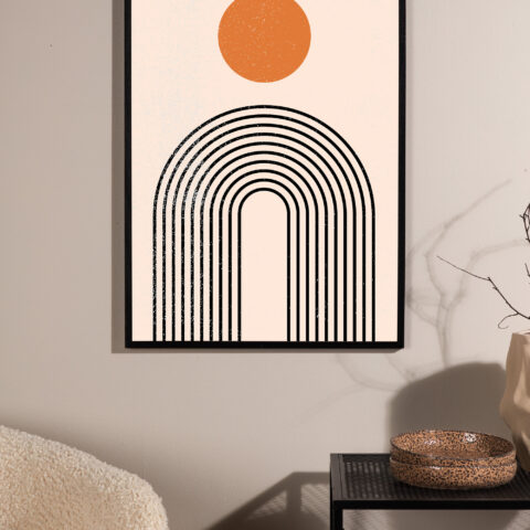 Templi plakat Siseruumid Homewell