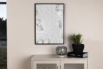 Valgete rooside plakat Siseruumid Homewell 4