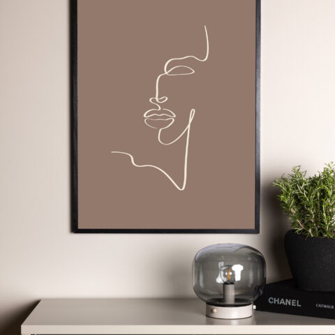 Plakati siluetid Siseruumid Homewell