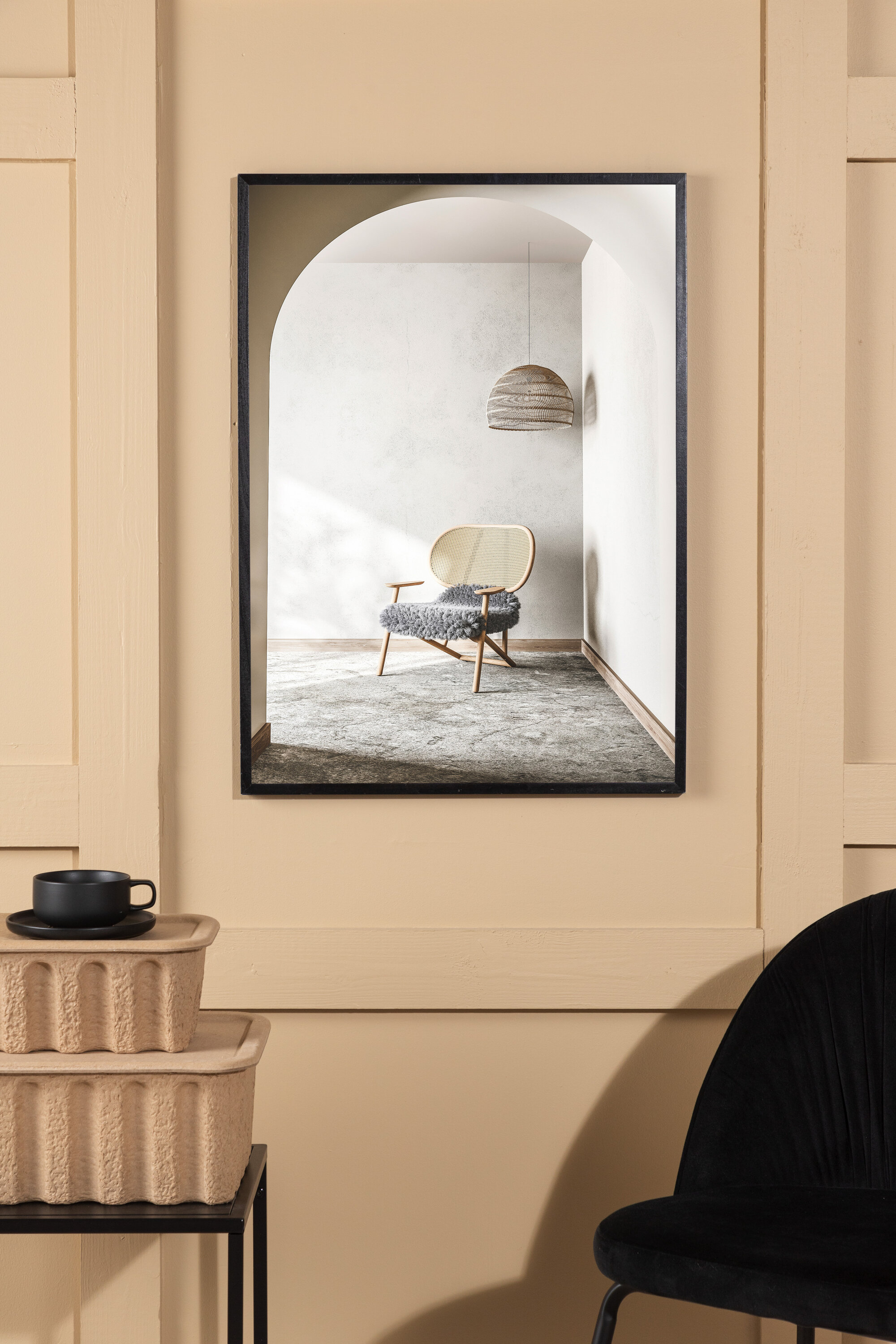 Lamamistooli plakat Siseruumid Homewell