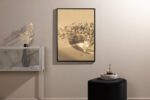 Valgete lillede plakat Siseruumid Homewell 4