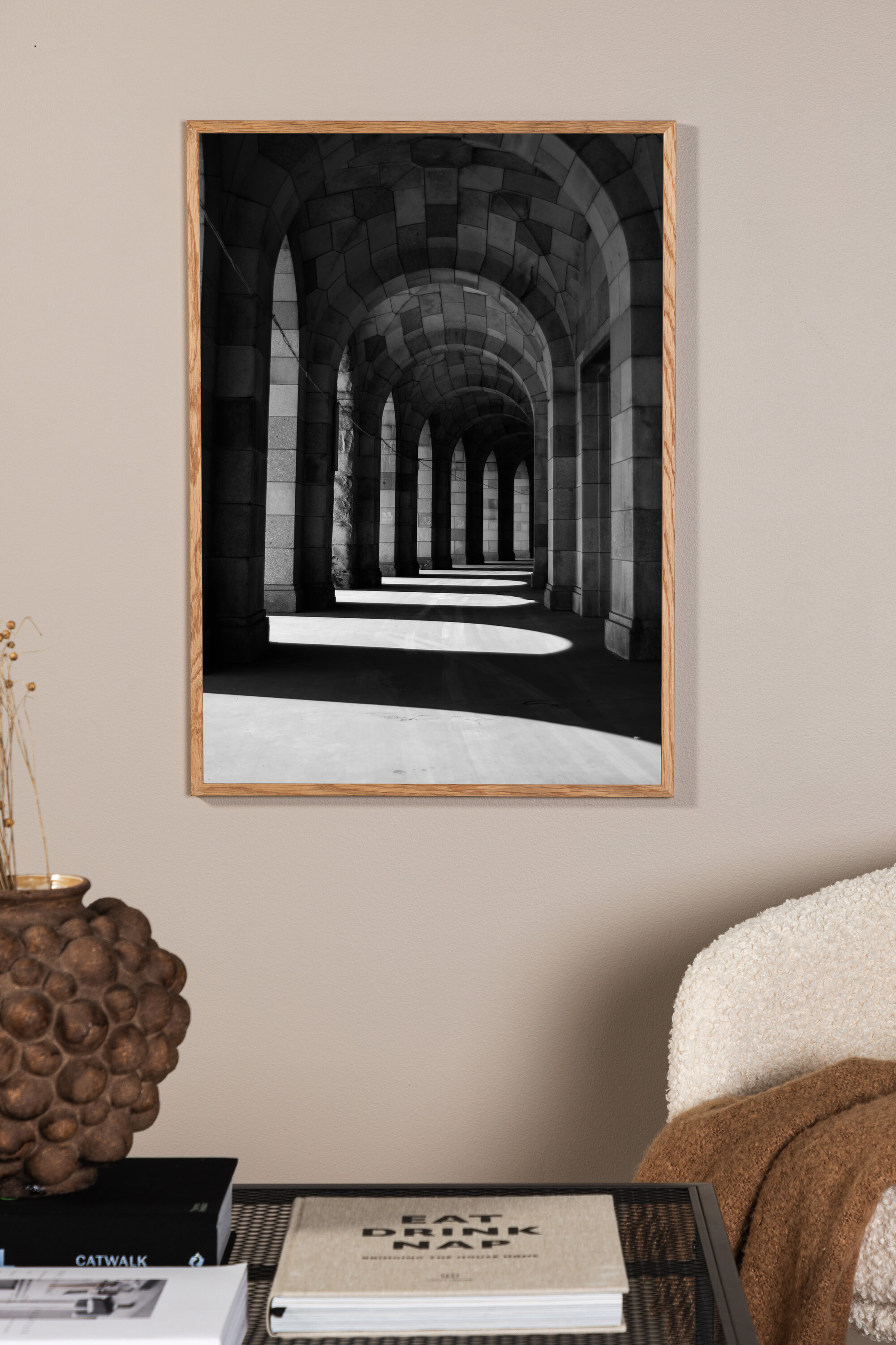 Jalutuskäigu plakat Siseruumid Homewell