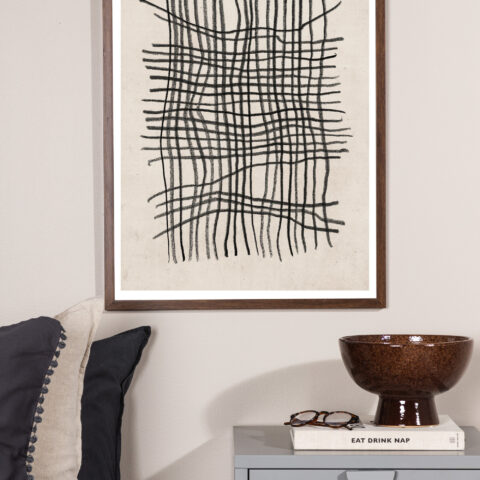 Linetöö plakat Siseruumid Homewell