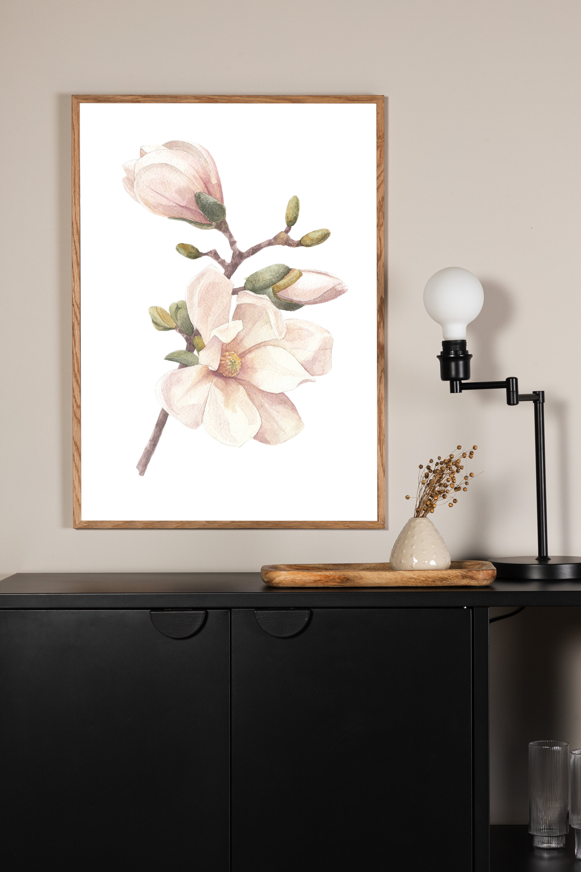 Käsitsi valmistatud plakat Siseruumid Homewell