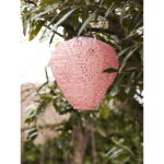 GreathamiSisustus latern, laetav, integreeritud päikesepaneeliga, roosa Sisustus