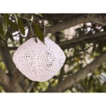 HarwoodiSisustus latern, laetav, integreeritud päikesepaneeliga, valge Sisustus