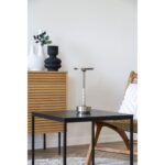 Lynehami laualamp, laetav, metallist, hõbedane Laualambid