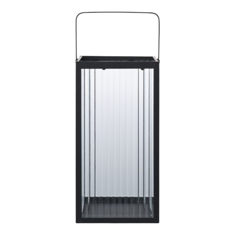 Almonte latern, metall/klaas, must Sisustus