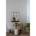 Manali latern, metall/klaas, antiikse messingi imitatsioon Sisustus