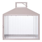 Lucca laterna, metall/klaas, beež/hall Sisustus