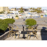 Bradfordi laualamp, laetav, metallist, must Laualambid