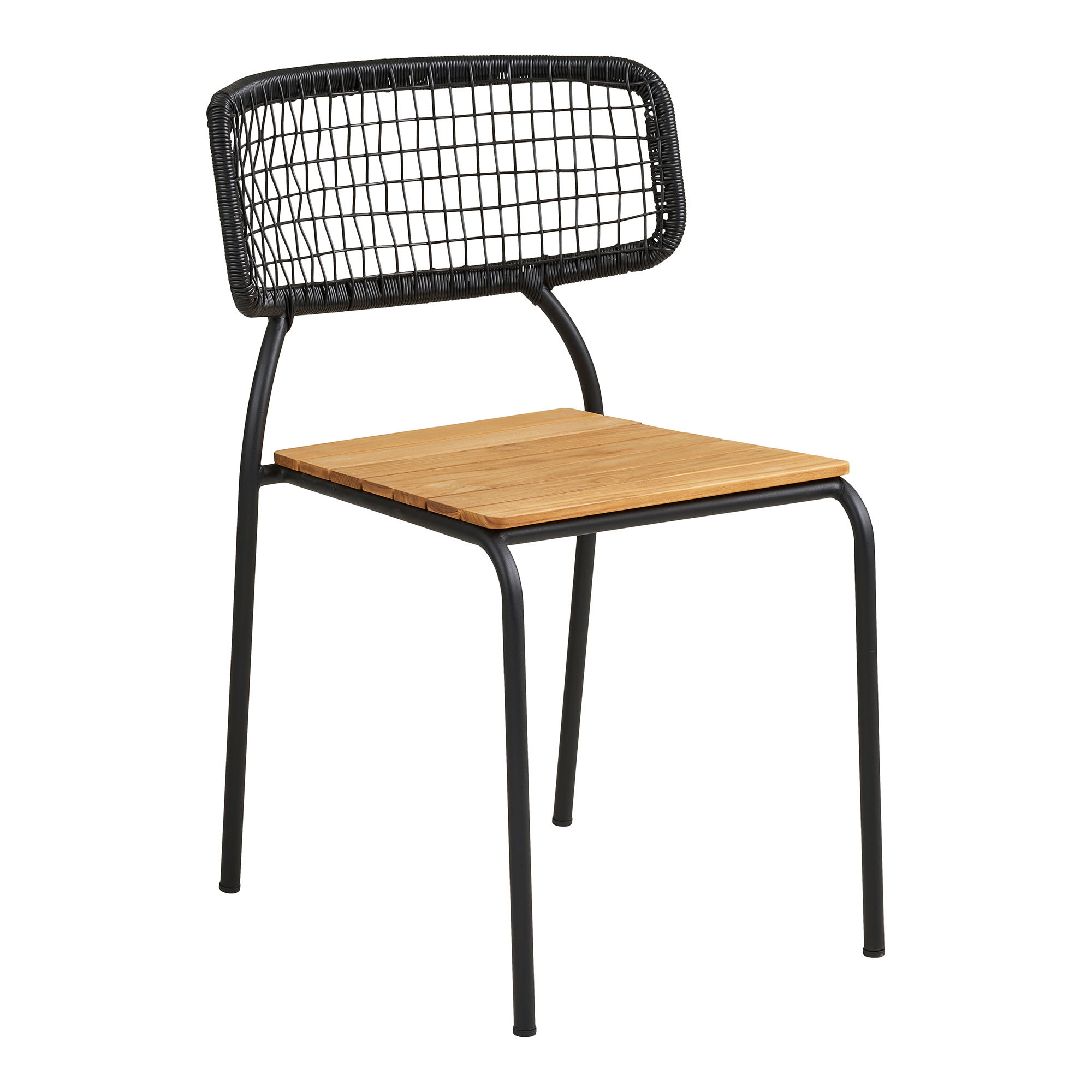 Nashville’i söögitool, tiikpuu, must köis, mustad jalad Söögilauatoolid, taburetid, pingid Nashville’i söögitool, tiikpuu, must köis, mustad jalad Söögilauatoolid, taburetid, pingid