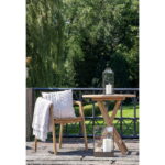 Oviedo abilaud tiikpuust, naturaalne, ø70×75 cm Söögilauad Homewell 15