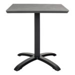 Chicago bistroo laud, lauaplaat hallist mittepuidust, 70x70x72 cm Diivanilauad ja abilauad Homewell 7