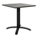 Chicago bistroo laud, lauaplaat hallist mittepuidust, 70x70x72 cm Diivanilauad ja abilauad Homewell 6