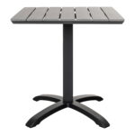 Chicago bistroo laud, lauaplaat hallist mittepuidust, 70x70x72 cm Diivanilauad ja abilauad Homewell 8