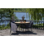 Clevelandi ja Salerno aiakomplekt söögilaud ja 4 söögitooli Söögilauad ja toolid aeda