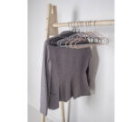 Massa roosa kattega metallist riidepuud, 10 tk komplekt Sisustus