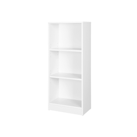 Riiul 93x40x24cm, valge Raamaturiiulid