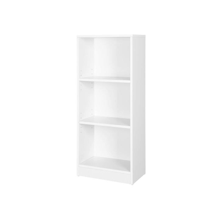 Riiul 93x40x24cm, valge Raamaturiiulid