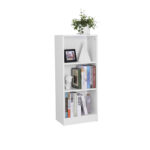 Riiul 93x40x24cm, valge Raamaturiiulid