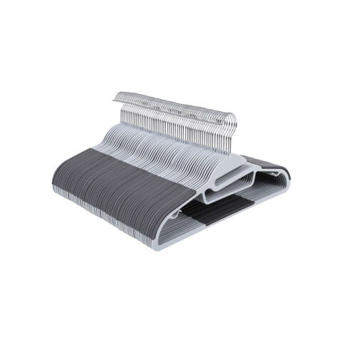 Plastist riidepuud 41.5×22.5×0.5cm hall, hõbedane Plastikust riidepuud