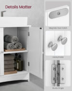 Valamu all olev kapp Saun ja vannituba Homewell 14