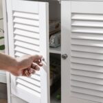 Vannitoa kapp 60×32.5x122cm, valge Vannitoakapid