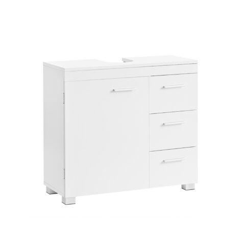 Valamu kapp 70x30x64cm, valge Vannitoakapid